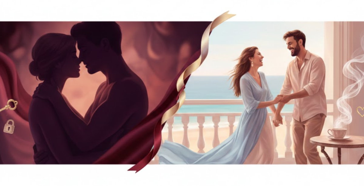 difference between Erotic Romance and Steamy Romance